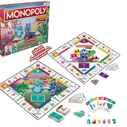 Hasbro Games Monopoly Junior peli FI/SE