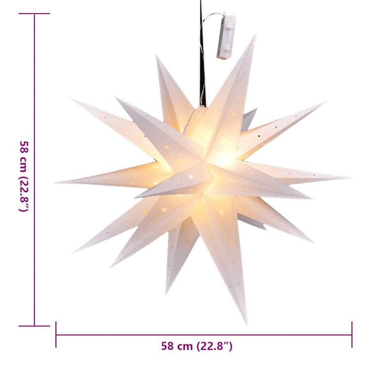 HI LED-julstjärna 58 cm