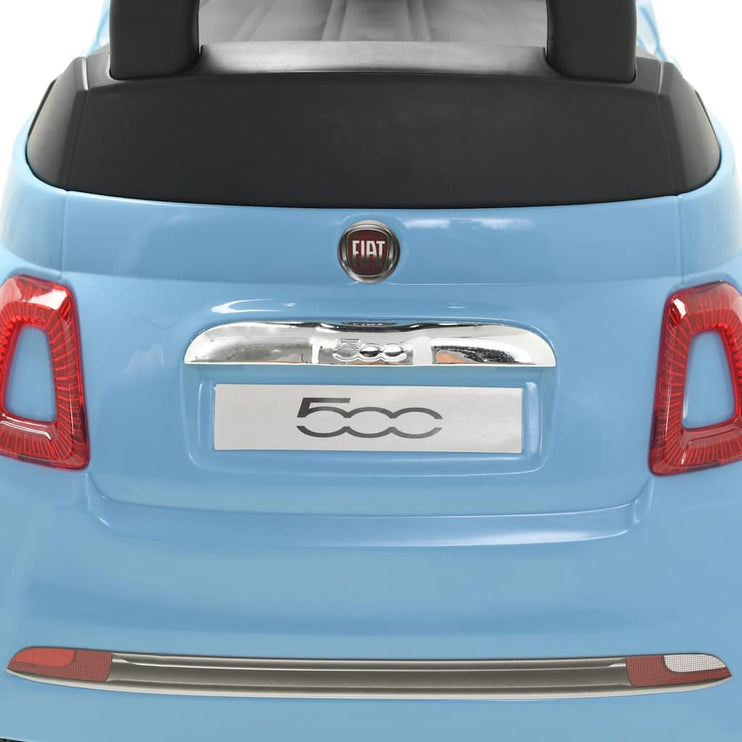 Åkbil Fiat 500 blå