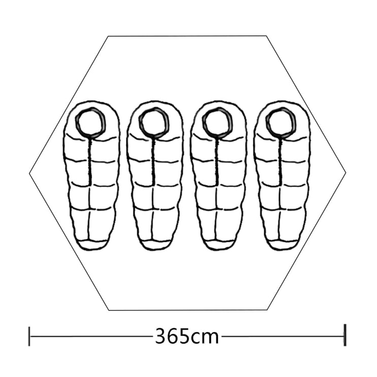 4-mannatält gul