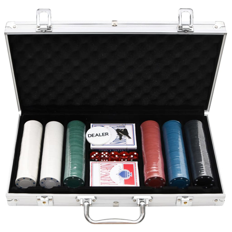 Poker set 300 delar 4 g