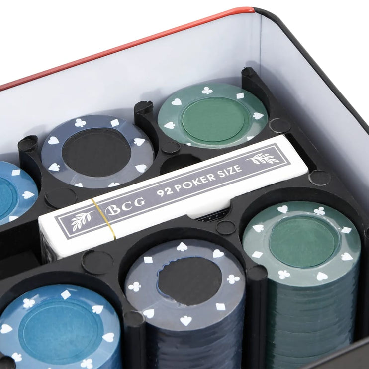 Poker set 200 delar 4 g