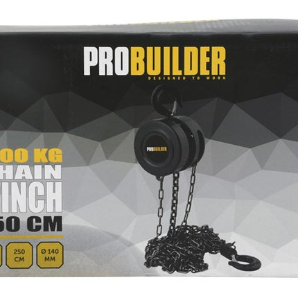 PROBUILDER Chain Winch 1000Kg