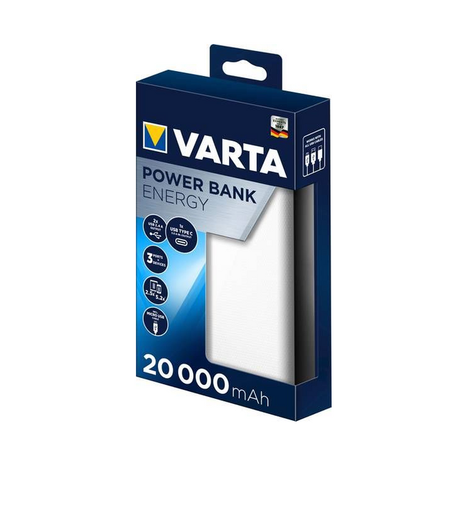 VARTA Energy Powerbank 20000mAh USB-C