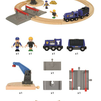 BRIO 33812 Police Transport Set