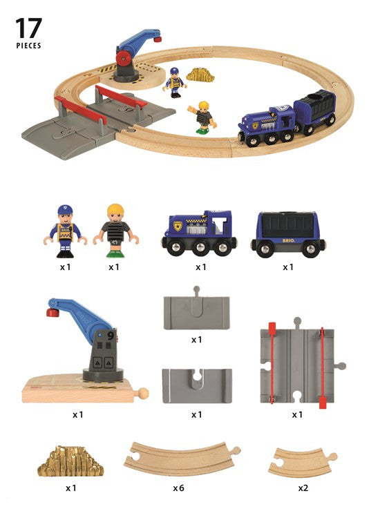 BRIO 33812 Police Transport Set