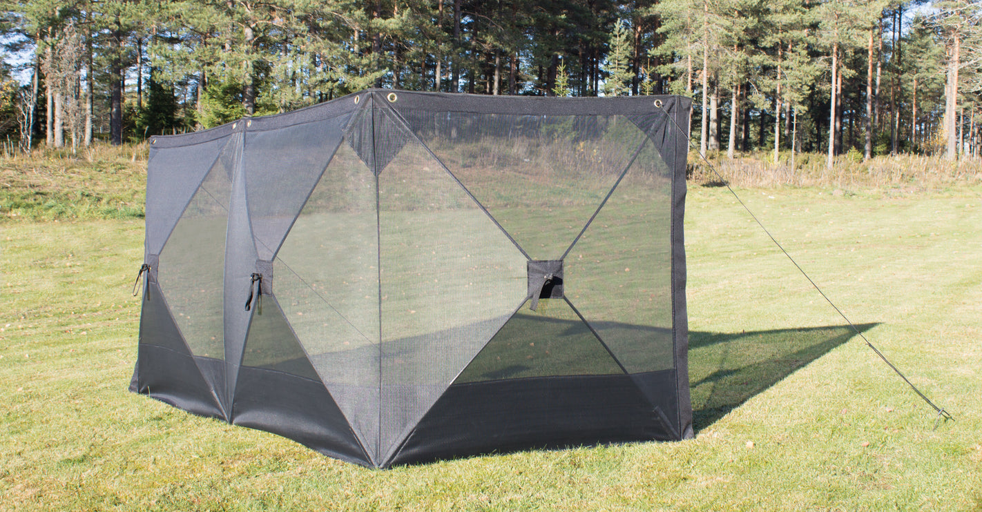 Wecamp Tuulisuoja Popup Screen, 3 osaa